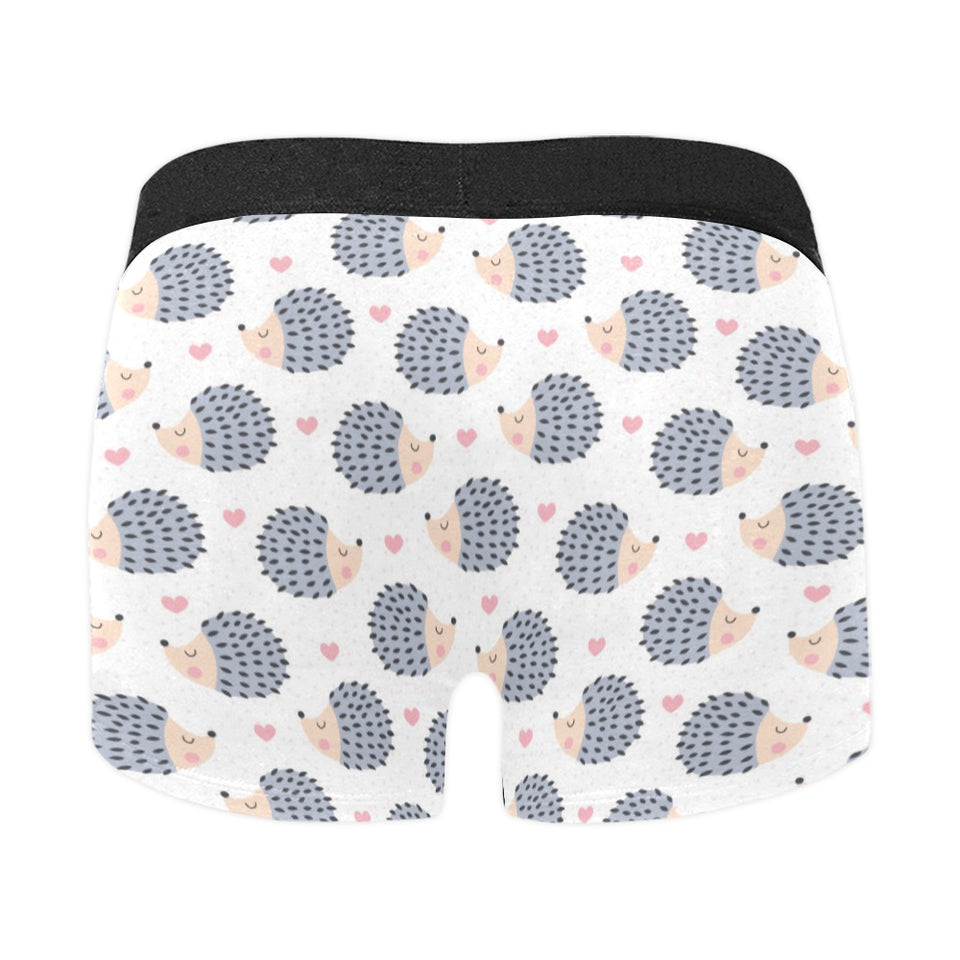 Hedgehog Pattern Print Design 04 Men's All Over Print Boxer Briefs Men's Underwear