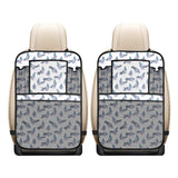 Pigeon Pattern Print Design 03 Car Seat Back Organizer