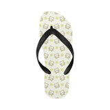 Cute cartoon frog baby pattern Unisex Flip Flops