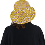 Passion fruits slice pattern Unisex Bucket Hat