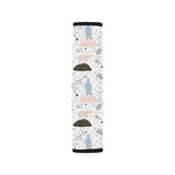Polar bears star poka dot pattern Car Seat Belt Cover