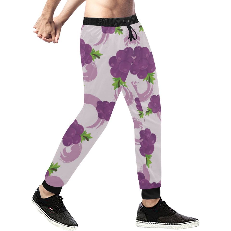 Cute Grape pattern Unisex Casual Sweatpants