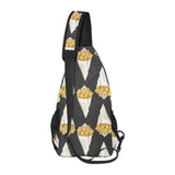 French fries dark background All Over Print Chest Bag