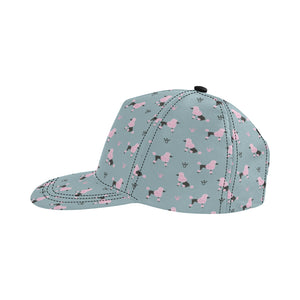 poodle dog pattern All Over Print Snapback Cap