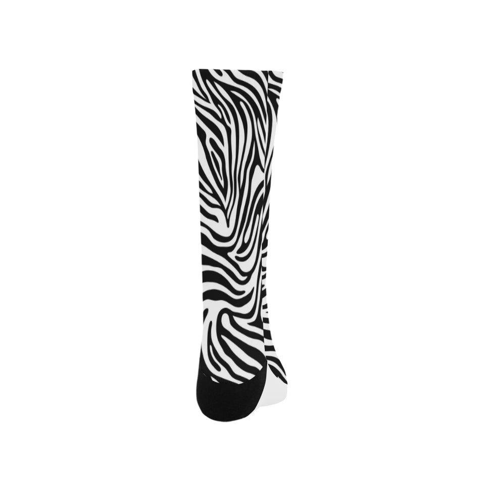 Zebra skin pattern Crew Socks