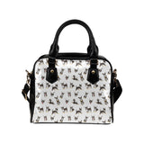 Chihuahua dog pattern Shoulder Handbag