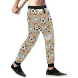 Cow bottle of milk pattern Unisex Casual Sweatpants