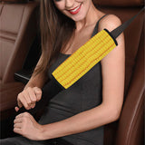 Corn Pattern Print Design 04 Car Seat Belt Cover