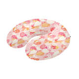 Hand drawn heart design pattern U-Shaped Travel Neck Pillow