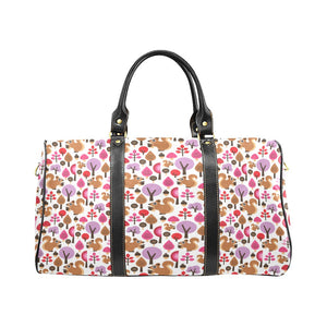 Squirrel Pattern Print Design 02 Travel Bag