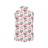 Yorkshire Terrier Pattern Print Design 04 Men's Padded Vest