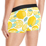 lemon design pattern Men's All Over Print Boxer Briefs Men's Underwear