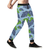 Watercolor grape pattern Unisex Casual Sweatpants