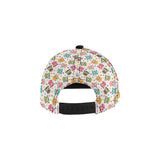 Color cute owl pattern All Over Print Snapback Cap