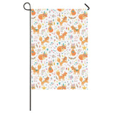 cute tribal fox pattern House Flag Garden Flag