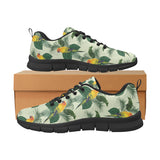 Beautiful parrot palm leaves pattern Men's Sneaker Shoes