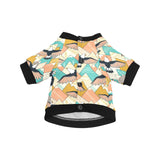 Eagle Pattern Print Design 02 All Over Print Pet Dog Round Neck Fuzzy Shirt