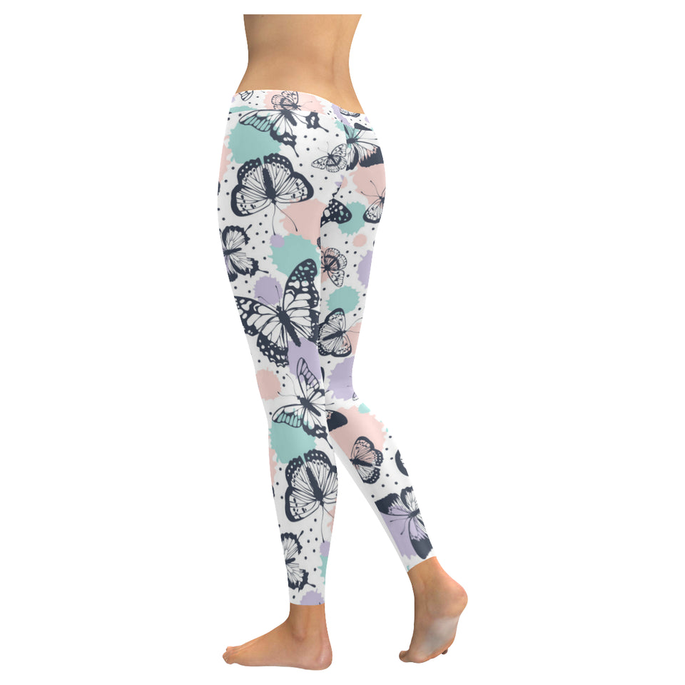 Butterfly pattern Women's Legging Fulfilled In US