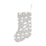 Cute rainbow clound star pattern Christmas Stocking