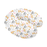 Corgi Dog Pattern U-Shaped Travel Neck Pillow