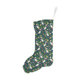 Pelican Pattern Print Design 05 Christmas Stocking