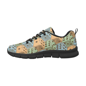 Dice Pattern Print Design 05 Women's Sneaker Shoes