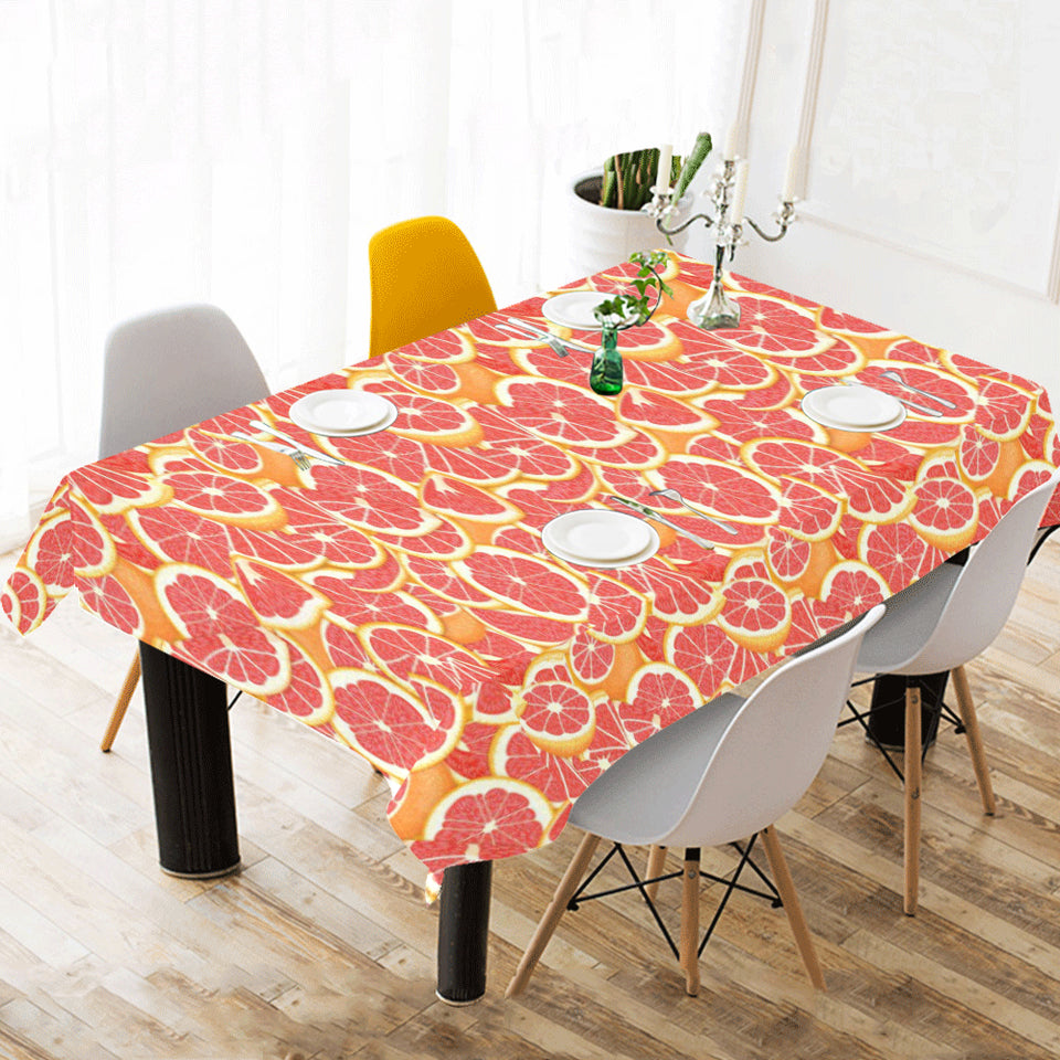 Tropical grapefruit pattern Tablecloth
