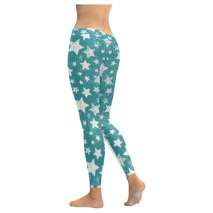 Vintage star pattern Women's Legging Fulfilled In US