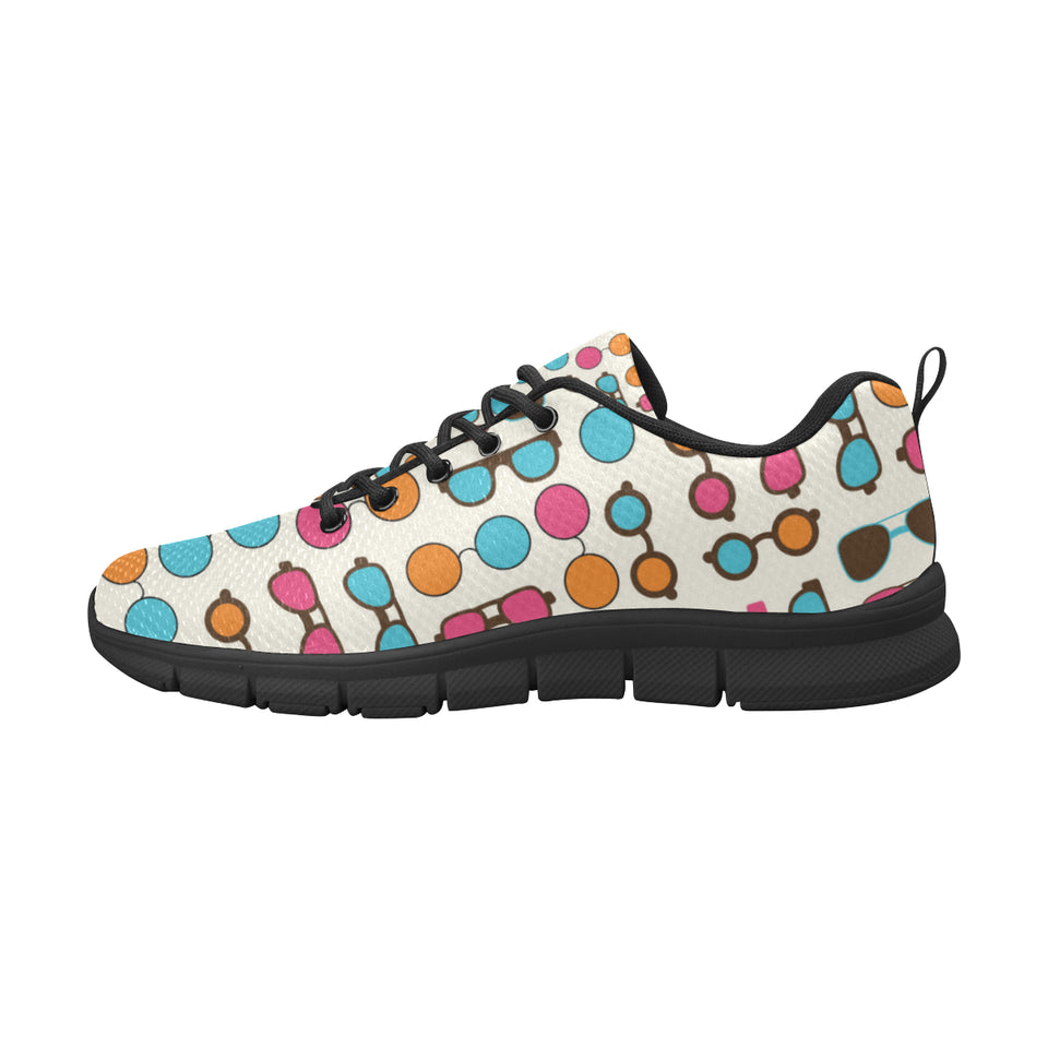 Sun Glasses Pattern Print Design 03 Women's Sneaker Shoes