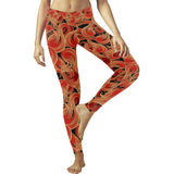 Fire flame pattern Women's Legging Fulfilled In US