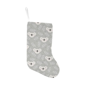 Cute koala leaves pattern Christmas Stocking