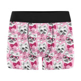 Yorkshire Terrier Pattern Print Design 03 Men's All Over Print Boxer Briefs Men's Underwear