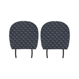 Swordfish Pattern Print Design 03 Car Headrest Cover