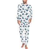 Pigeon Pattern Print Design 02 Men's All Over Print Pajama