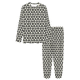 Coffee bean abstract modern pattern Women's All Over Print Pajama Set