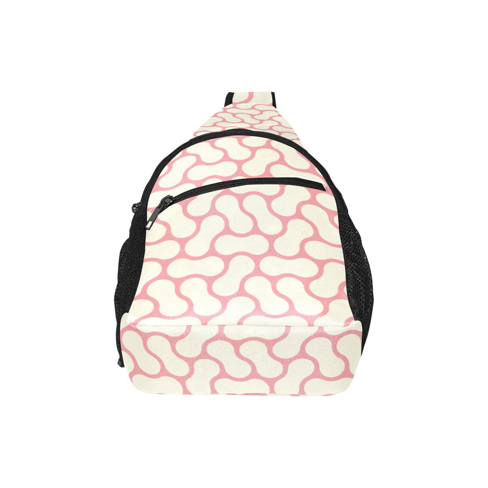 peanuts texture pattern All Over Print Chest Bag