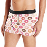 Colorful donut pattern Men's All Over Print Boxer Briefs Men's Underwear