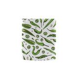 Hand drawn sketch style green Chili peppers patter Classical White Mug (Fulfilled In US)