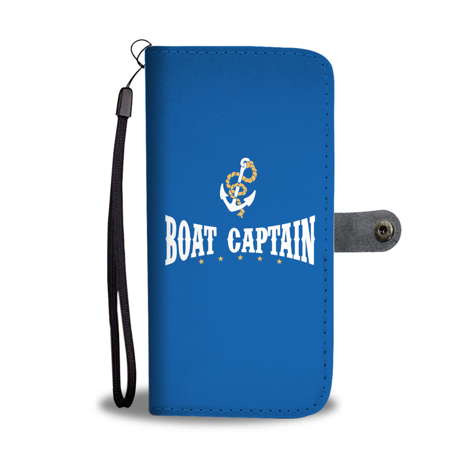 Awesome Wallet Case - Boat Captain 1 Royal Blue ccnc006 bt0201