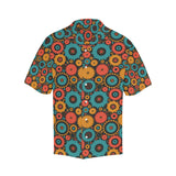 Gear Pattern Print Design 01 Men's All Over Print Hawaiian Shirt (Model T58)