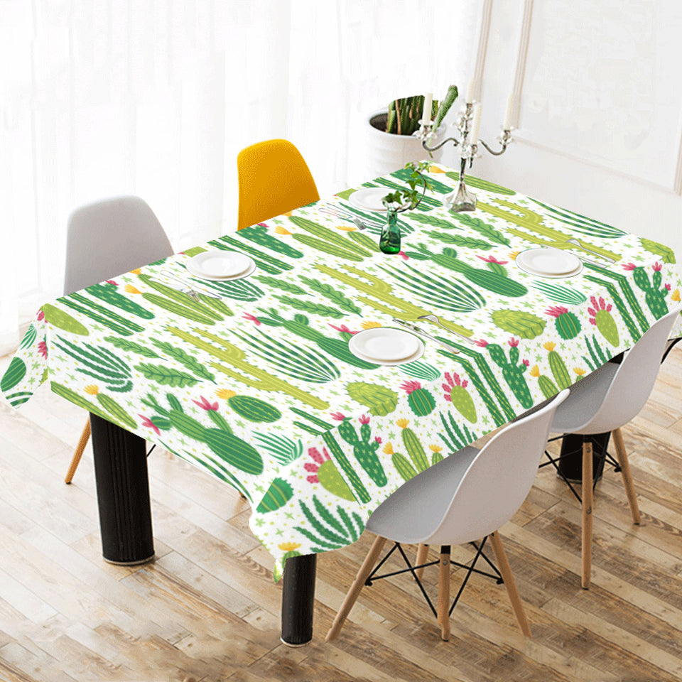 Cactus pattern copy Tablecloth