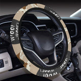 Beagle pattern Car Steering Wheel Cover