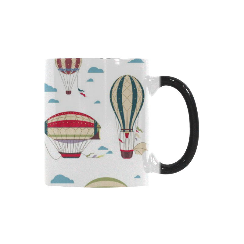 Hot air balloon pattern Morphing Mug Heat Changing Mug