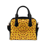 Passion fruit texture Shoulder Handbag