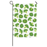 Cute broccoli pattern House Flag Garden Flag