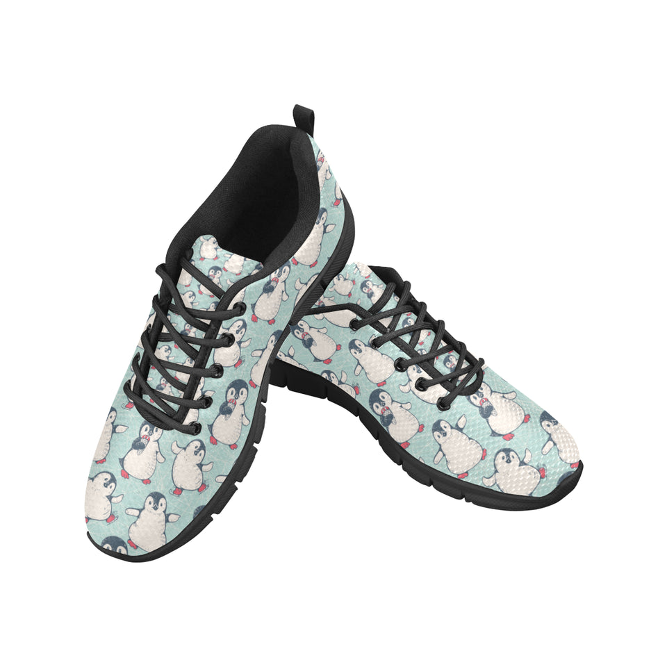 Cute Penguin pattern Women's Sneaker Shoes