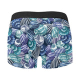 Shell design pattern Men's All Over Print Boxer Briefs Men's Underwear