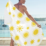 Sun pattern Beach Towel