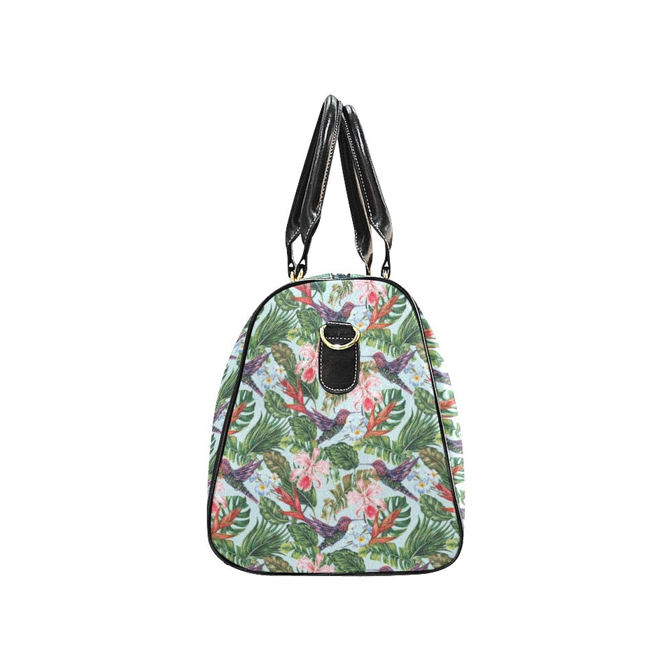 Hummingbird Pattern Print Design 05 Travel Bag