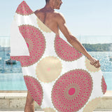 Circle indian pattern Beach Towel